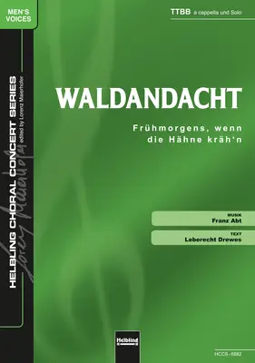 Waldandacht Chor-Einzelausgabe TTBB