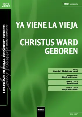 Ya viene la vieja Chor-Einzelausgabe TTBB