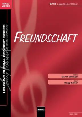 Freundschaft Chor-Einzelausgabe SATB