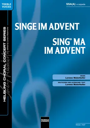 Singe im Advent Chor-Einzelausgabe SSA(A)