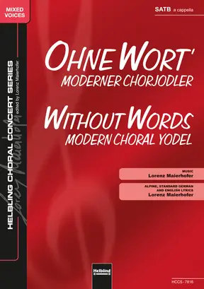 Ohne Wort' Chor-Einzelausgabe SATB