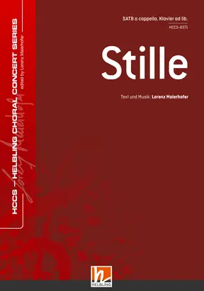 Stille Chor-Einzelausgabe SATB