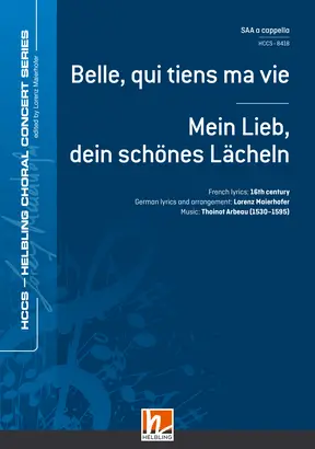 Belle, qui tiens ma vie Chor-Einzelausgabe SAA