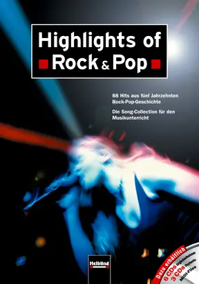 Highlights of Rock & Pop Liederbuch