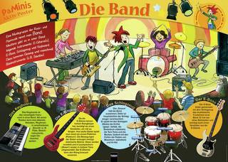 Poster Grundschule: Die Band