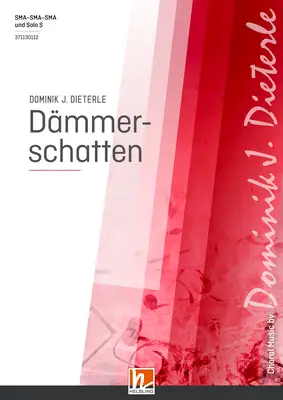 Dämmerschatten Chor-Einzelausgabe SMA-SMA-SMA