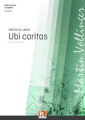 Ubi caritas Chor-Einzelausgabe SATB