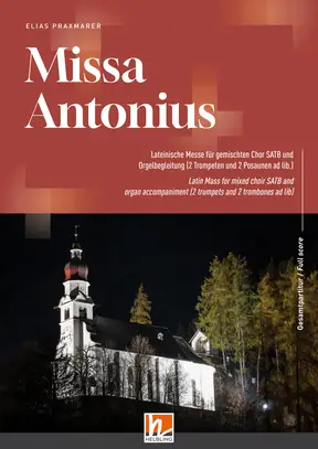 Missa Antonius Gesamtpartitur SATB