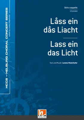 Låss ein dås Liacht Chor-Einzelausgabe SAA