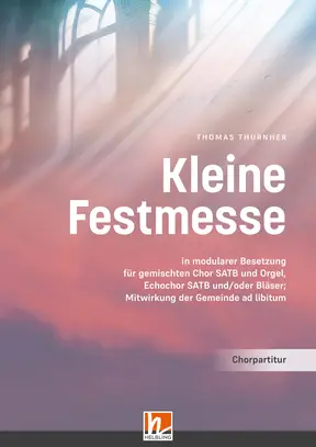 Kleine Festmesse Chorpartitur SATB