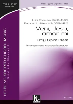 Veni, Jesu, amor mi Chor-Einzelausgabe TTBB