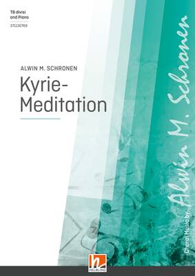 Kyrie-Meditation Chor-Einzelausgabe TB