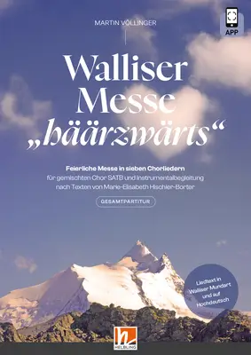 Walliser Messe „häärzwärts“ Gesamtpartitur SATB
