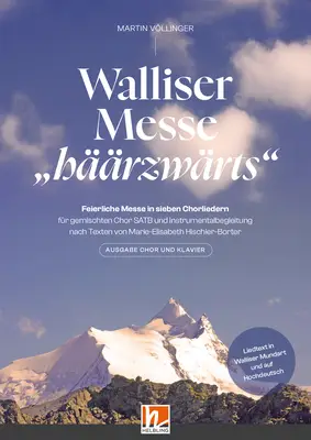 Walliser Messe „häärzwärts“ Chorpartitur SATB