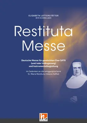 Restituta-Messe Gesamtpartitur SATB