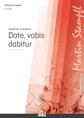Date, vobis dabitur Chor-Einzelausgabe SATB divisi