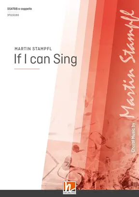 If I can Sing Chor-Einzelausgabe SMATBarB