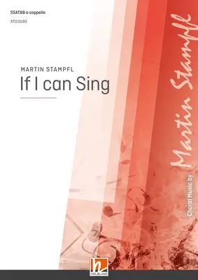 If I can Sing Chor-Einzelausgabe SMATBarB