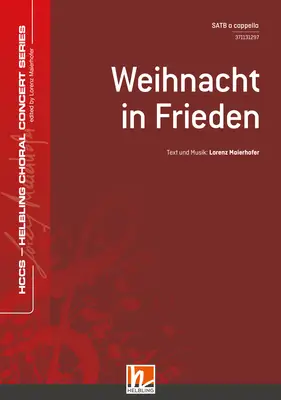 Weihnacht in Frieden Chor-Einzelausgabe SATB