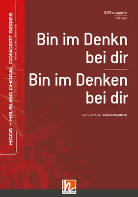 Bin im Denken bei dir Chor-Einzelausgabe SATB