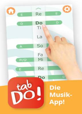 tabDo! Die Musik-App Schullizenz 32 (befristet auf 1 Schuljahr)