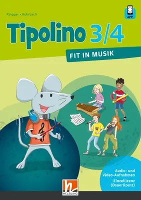 Tipolino 3/4 D Audio- und Video-Aufnahmen Einzellizenz