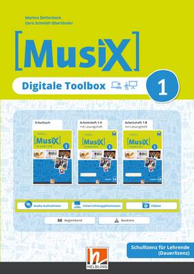 MusiX 1 (ab 2019) Digitale Toolbox Schullizenz