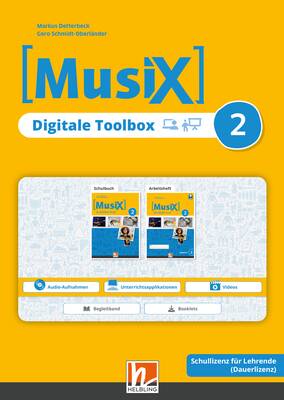 MusiX 2 (ab 2019) Digitale Toolbox Schullizenz