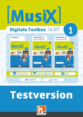 MusiX 1 (ab 2019) Digitale Toolbox Testversion