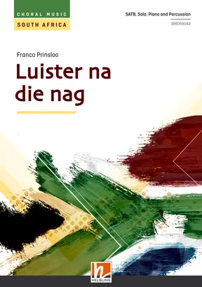 Luister na die nag Chor-Einzelausgabe SATB divisi