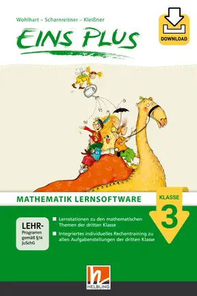 EINS PLUS 3 Lernsoftware für zu Hause