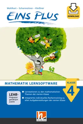 EINS PLUS 4 Lernsoftware für zu Hause