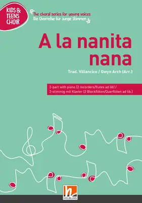 A la nanita nana Chor-Einzelausgabe 2-stimmig