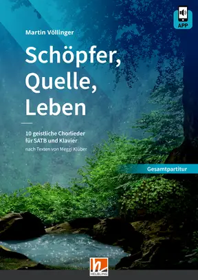 Schöpfer, Quelle, Leben Gesamtpartitur SATB