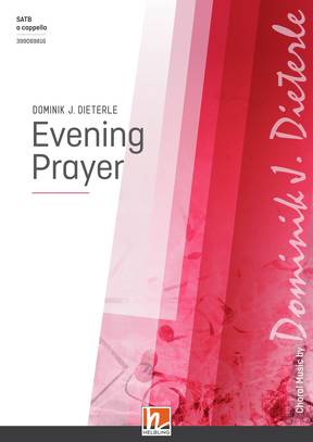 Evening Prayer Chor-Einzelausgabe SATB