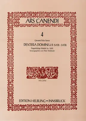 Dextera Domini á 8 Chor-Einzelausgabe SATB-SATB