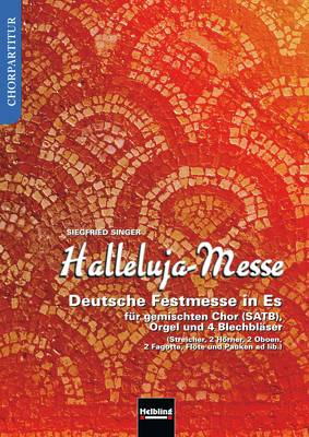 Halleluja-Messe Chorpartitur SATB