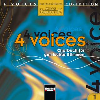 4 voices – CD-Edition (Paketangebot) Gesamtaufnahmen und Playbacks