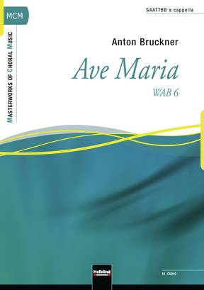 Ave Maria Chor-Einzelausgabe SAATTBB