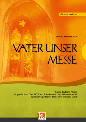 Vater unser-Messe Gesamtpartitur SATB