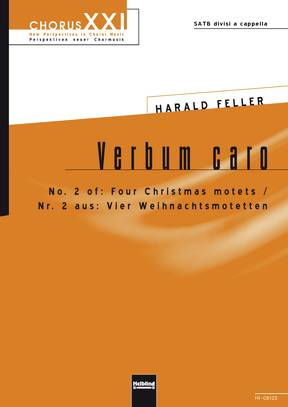 Verbum caro Chor-Einzelausgabe SATB divisi