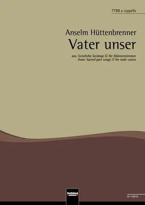 Vater unser Chor-Einzelausgabe TTBB