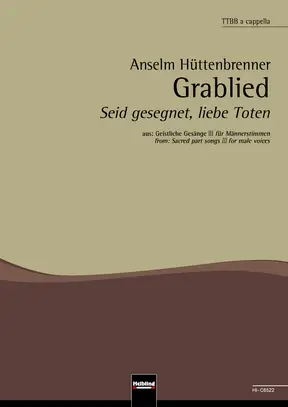 Grablied Chor-Einzelausgabe TTBB