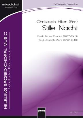 Stille Nacht Chor-Einzelausgabe SATB