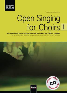 Open Singing for Choirs 1 Chorleiterausgabe SATB