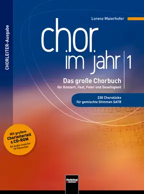 Chor im Jahr 1 – Chorleiter-Ausgabe Chorbuch SATB