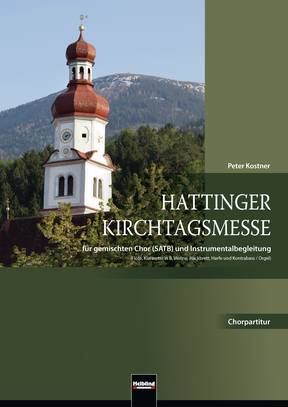Hattinger Kirchtagsmesse Chorpartitur SATB