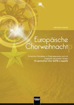 Europäische Chorweihnacht 3 Chorsammlung SATB