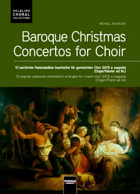 Baroque Christmas Concertos Chorsängerausgabe SATB