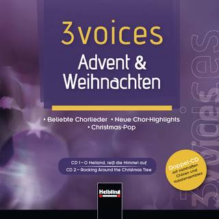 3 voices (Bd. 1) – Advent & Weihnachten Audio-CDs